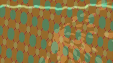 Soyut hareket desenli fütüristik video üretimi için dinamik dijital arkaplan