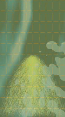 Benzersiz dijital animasyon tarzı grafikleri olan yaratıcı ortam tasarımı için yenilikçi hareket dokusu