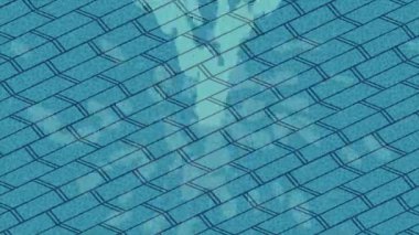 Yaratıcı video düzenleme film tasarımı için benzersiz hareket grafikleri biçimi giriş hareketi video pro