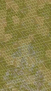 Benzersiz dijital animasyon tarzı grafikleri olan yaratıcı ortam tasarımı için yenilikçi hareket dokusu