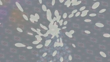 Benzersiz dijital hareket grafiklerine sahip yaratıcı sinematik projeler için yumuşak animasyon yüzeyi