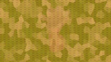 Soyut hareket desenli fütüristik video üretimi için dinamik dijital arkaplan