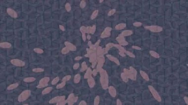 Lüks hareket projeleri için soyut tasarım stili animasyonu olan üst düzey dijital doku