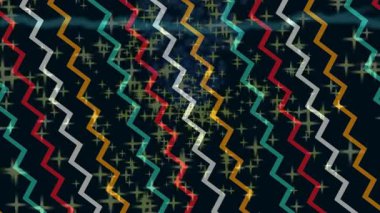 Modern medya üretimi için fütüristik dijital soyut doku sinematik tarz hareketli grafik ögesi