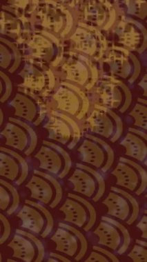 Benzersiz dijital animasyon tarzı grafikleri olan yaratıcı ortam tasarımı için yenilikçi hareket dokusu