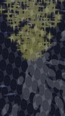 Soyut hareket desenli fütüristik video üretimi için dinamik dijital arkaplan