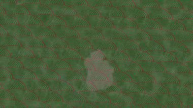 Dijital doku yüzey tasarım biçimi ile modern video animasyonu için gelişmiş hareket grafikleri