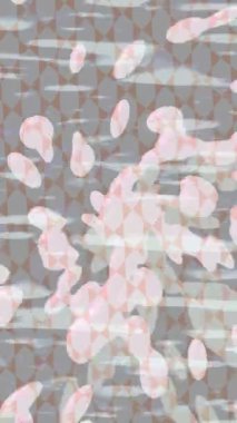 Soyut hareket desenli fütüristik video üretimi için dinamik dijital arkaplan