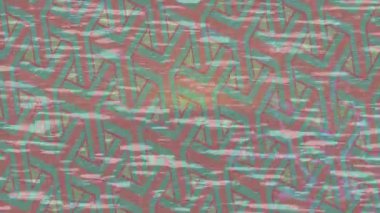 Soyut hareket desenli fütüristik video üretimi için dinamik dijital arkaplan