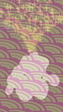 Yaratıcı video düzenleme film tasarımı için benzersiz hareket grafikleri biçimi giriş hareketi video pro