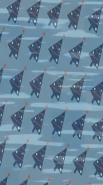 Benzersiz dijital animasyon tarzı grafikleri olan yaratıcı ortam tasarımı için yenilikçi hareket dokusu