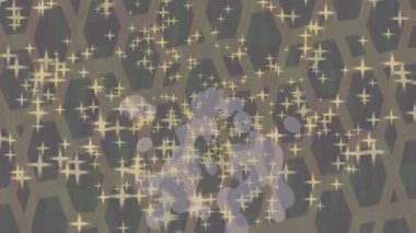 Lüks hareket projeleri için soyut tasarım stili animasyonu olan üst düzey dijital doku