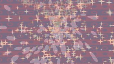 Soyut hareket desenli fütüristik video üretimi için dinamik dijital arkaplan