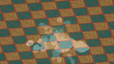 Benzersiz dijital animasyon tarzı grafikleri olan yaratıcı ortam tasarımı için yenilikçi hareket dokusu