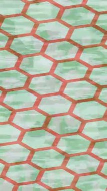 Benzersiz dijital animasyon tarzı grafikleri olan yaratıcı ortam tasarımı için yenilikçi hareket dokusu