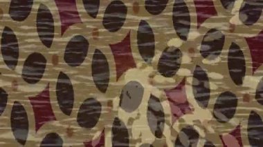 Dijital doku yüzey tasarım biçimi ile modern video animasyonu için gelişmiş hareket grafikleri