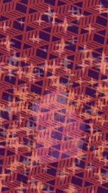 Soyut hareket desenli fütüristik video üretimi için dinamik dijital arkaplan