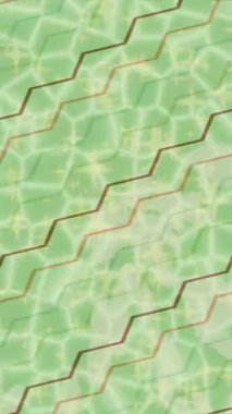 Benzersiz dijital animasyon tarzı grafikleri olan yaratıcı ortam tasarımı için yenilikçi hareket dokusu