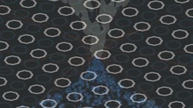 Yaratıcı video düzenleme film arkaplan tasarımı için minimalist organik hareket grafikleri