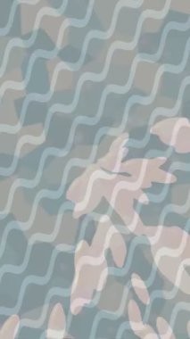 Benzersiz dijital animasyon tarzı grafikleri olan yaratıcı ortam tasarımı için yenilikçi hareket dokusu