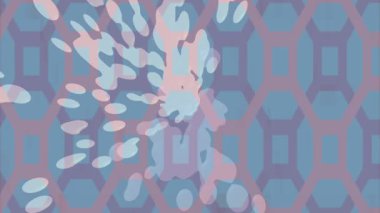 Benzersiz video giriş tasarımı projeleri için detaylı yüzey kalıbı film animasyon stili grafik girişi