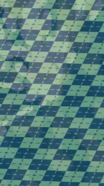 Soyut hareket desenli fütüristik video üretimi için dinamik dijital arkaplan