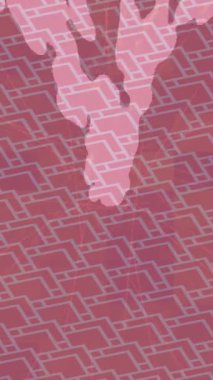 Benzersiz hareket dokusu tasarım sanatı ile profesyonel video düzenleme için modern soyut grafikler