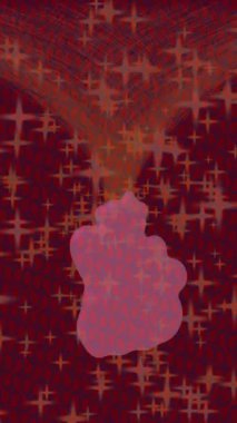 Benzersiz dijital animasyon tarzı grafikleri olan yaratıcı ortam tasarımı için yenilikçi hareket dokusu