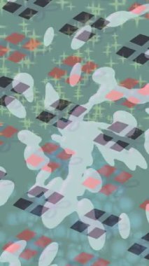 Benzersiz hareket dokusu tasarım sanatı ile profesyonel video düzenleme için modern soyut grafikler