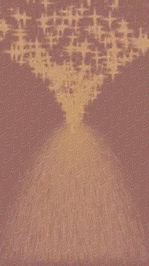 Benzersiz dijital animasyon tarzı grafikleri olan yaratıcı ortam tasarımı için yenilikçi hareket dokusu