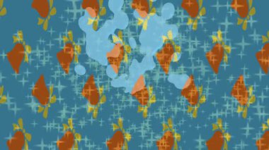 Profesyonel video projeleri sanat tarzı için organik hareketli arkaplan tasarımı