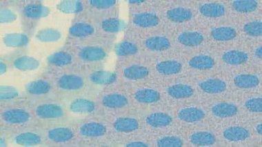 Soyut hareket desenli fütüristik video üretimi için dinamik dijital arkaplan