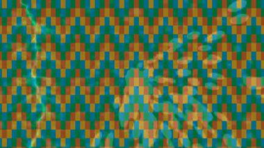 Benzersiz dijital animasyon tarzı grafikleri olan yaratıcı ortam tasarımı için yenilikçi hareket dokusu