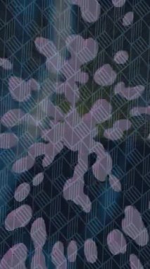 Benzersiz dijital hareket grafiklerine sahip yaratıcı sinematik projeler için yumuşak animasyon yüzeyi