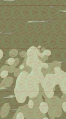 Benzersiz dijital animasyon tarzı grafikleri olan yaratıcı ortam tasarımı için yenilikçi hareket dokusu