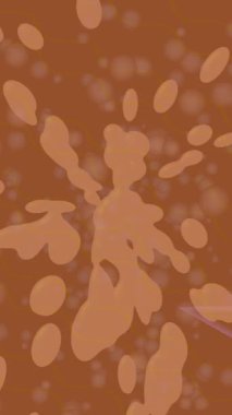 Lüks hareket projeleri için soyut tasarım stili animasyonu olan üst düzey dijital doku