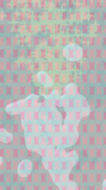 Benzersiz dijital animasyon tarzı grafikleri olan yaratıcı ortam tasarımı için yenilikçi hareket dokusu