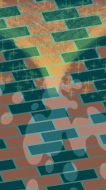 Profesyonel video projeleri sanat tarzı için organik hareketli arkaplan tasarımı