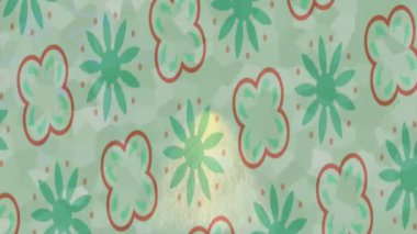 Benzersiz video giriş tasarımı projeleri için detaylı yüzey kalıbı film animasyon stili grafik girişi