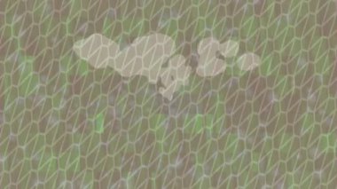 Benzersiz video giriş tasarımı projeleri için detaylı yüzey kalıbı film animasyon stili grafik girişi