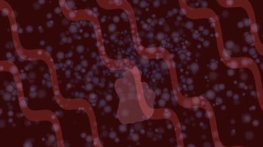 Modern medya üretimi için fütüristik dijital soyut doku sinematik tarz hareketli grafik ögesi