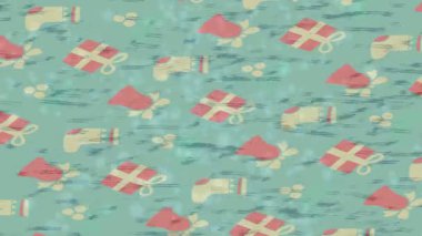 Yaratıcı video düzenleme film tasarımı için benzersiz hareket grafikleri biçimi giriş hareketi video pro