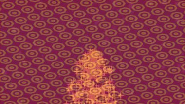 Soyut hareket desenli fütüristik video üretimi için dinamik dijital arkaplan