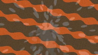 Dijital doku yüzey tasarım biçimi ile modern video animasyonu için gelişmiş hareket grafikleri