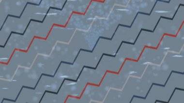 Modern medya üretimi için fütüristik dijital soyut doku sinematik tarz hareketli grafik ögesi