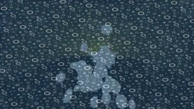 Lüks hareket tasarımı üst düzey video projeleri ve dijital sanat için zarif, pürüzsüz bir dokusu var.