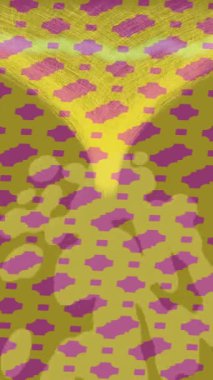 Soyut hareket desenli fütüristik video üretimi için dinamik dijital arkaplan