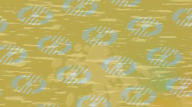 Dijital doku yüzey tasarım biçimi ile modern video animasyonu için gelişmiş hareket grafikleri