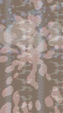 Lüks hareket projeleri için soyut tasarım stili animasyonu olan üst düzey dijital doku