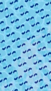 Dijital doku yüzey tasarım biçimi ile modern video animasyonu için gelişmiş hareket grafikleri